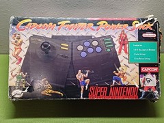 Capcom Street Fighter Power Stick Super Nintendo SNES Arcade Fight Stick Rare