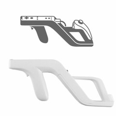 2x Zapper Gun for Nintendo Wii Wireless Blaster Remote Control Shooter