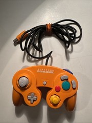 Official Nintendo GameCube Controller OEM DOL-003 Spice Orange US Seller