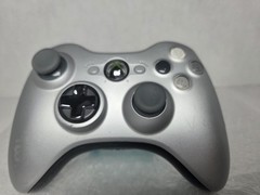 Microsoft Xbox 360 Wireless Video Game Controller Silver Gray New Sticks Tested