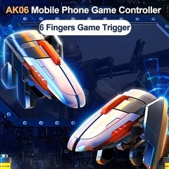 Mobile Phone Gaming Trigger Controller Cooling Fan Handle PUBG COD iPhone Androi