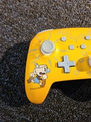 TESTED PowerA Nintendo Switch Wireless Cuphead MUGMAN Yellow Blue Controller