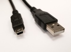 Old Skool USB Data Transfer Cable for Playstation Portable PSP 1000 2000 3000