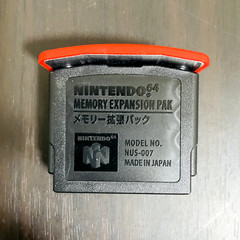 Nintendo 64 Memory Expansion Pak N64 Genuine Authentic Official Pack Region Free
