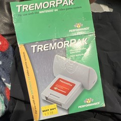 Performance TremorPak Vibration Pack Controller Attachment for Nintendo 64 N64