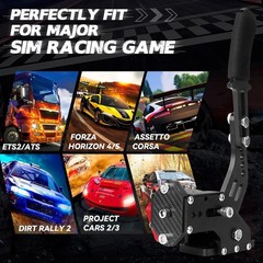 PC USB Handbrake for Thrustmaster Fanatec – Racing Simulator