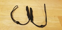 (2) Nintendo Switch OEM Joy Con-Remote Black Wrist Straps HAC-014