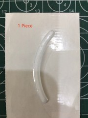 1 Pair Bottom Shell Rubber Strip for PSP GO Rubber Pad for PSPGo Replacement