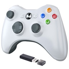 For Microsoft Xbox 360 / 360 Slim / PC Windows 11/ 10/ 8/ 7 Wireless Controller