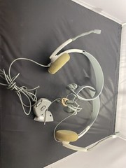 2 Sets Microsoft Xbox 360 Communicator White/Gray Headband Headset