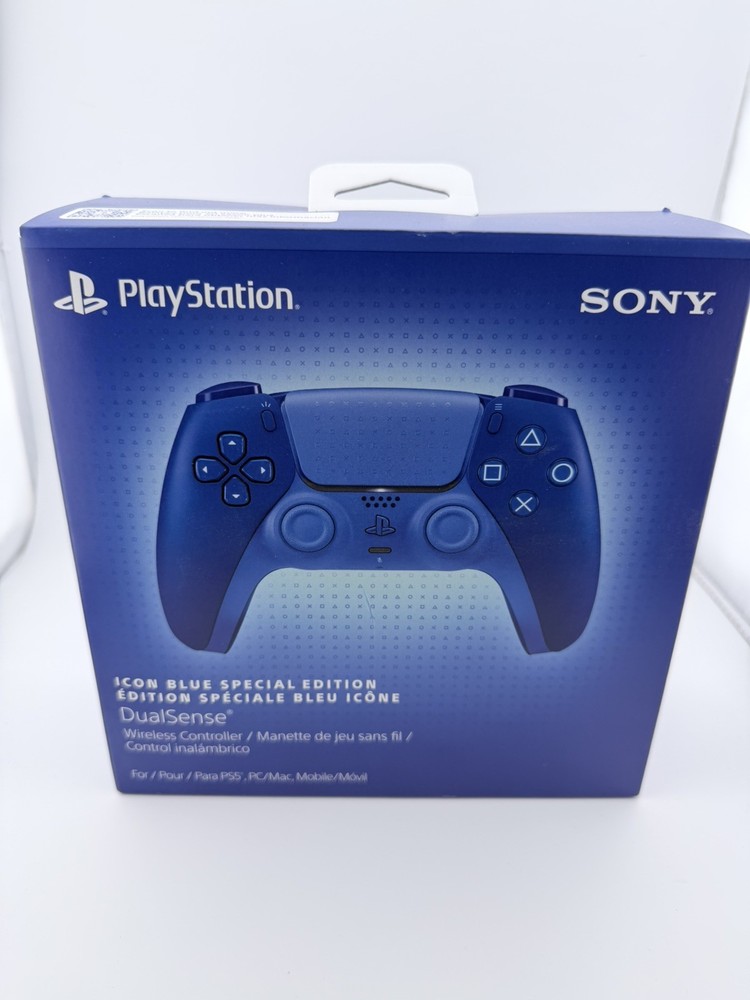 Playstation DualSense Controller Icon Blue Sony PS5 Walmart Special Edition New