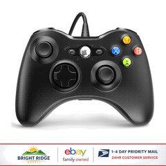 Comfortable Wired Game Controller for Xbox 360 and PC with USB Connection