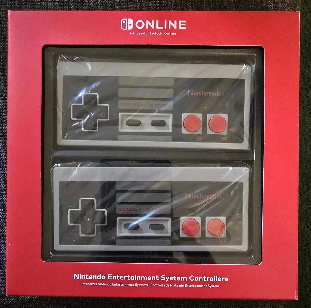 Nintendo Switch Online NES Controllers 2 Pack NIB USA OEM IN HAND