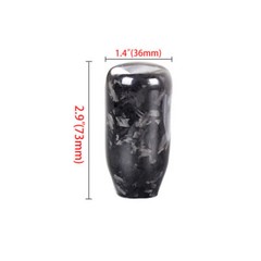 Carbon Fiber Shift Knob with M12x1.25 Adapter For Logitech G27 G29 G920 G2930