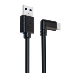 10ft Link Cable for Oculus Quest 2/3 Type-C Right Angle to USB A Charging Cord
