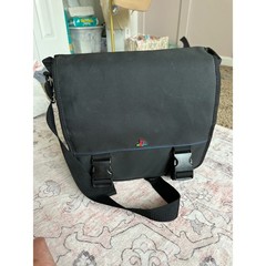 Vintage PlayStation Console Messenger Bag ALS Industries Black Travel Case PS1