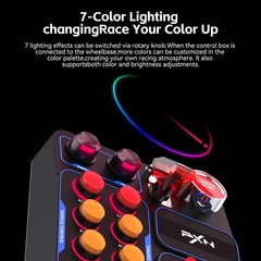 CB1 Sim Racing Button Box for Racing, Truck & Farming Simulators/Games – USB …