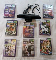 Xbox 360 Kinect Sensor Bundle – 8 Games – 2 BRAND NEW SEALED – Fitness & Dance