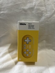 8Bitdo Zero 2 Bluetooth Wireless Gamepad Keychain Size Mini Controller Yellow