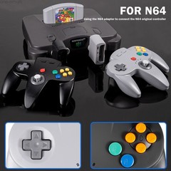 Wireless N64 Switch Controller for Nintendo n64/Switch Online NSO PC Mac Windows