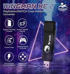 Brook Wingman XE 2 Wireless Controller Adapter, 2-in-1 Converter PS5, PS4, Xbox