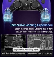 Wireless Turbo Controller, Programmable Buttons, Vibration, USB-C