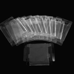 5x Clear Box Protectors For GAME BOY COLOR VIRTUAL / ADVANCE Nintendo Cases CIB
