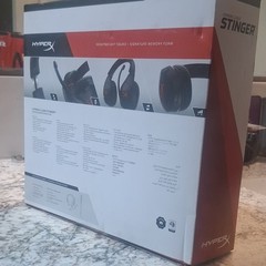 HyperX Cloud Stinger Black Wired Headset 3.5mm Noise-Canceling Boom Mic
