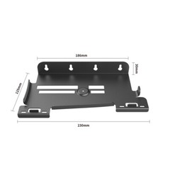 Wall Mount Bracket Base with Controller Holder Wall Hanging Stand for PS5
