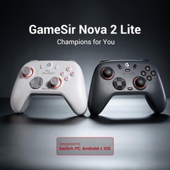 Lightweight Multi-Platform Controller – Nova Lite 2 with Hall Effect Technology