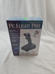PC Flight Pro 15-Pin Analog Gaming Joystick Game Controller SV-215 IBM VTG NOS