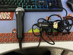 Rock Band Wired USB Microphone (E-UR20) For Xbox 360 PS2 PS3 Wii Mic