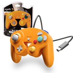 Wired Controller for Nintendo GameCube / Wii [Spice Orange] Gamepad Replacement