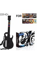 Black Wireless Guitar Controller for Nintendo Wii Guitar Hero Rock Band2 Games