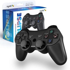 ECLIPSE Wireless Controller for PlayStation 3 [Black] – Gamepad Replacement, New