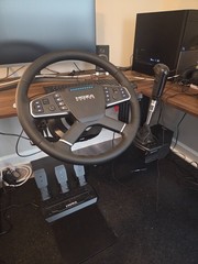 Moza TSW MEGA Bundle- Wheel, Base, Pedals w/ clutch, Stalks, 2 Shifters