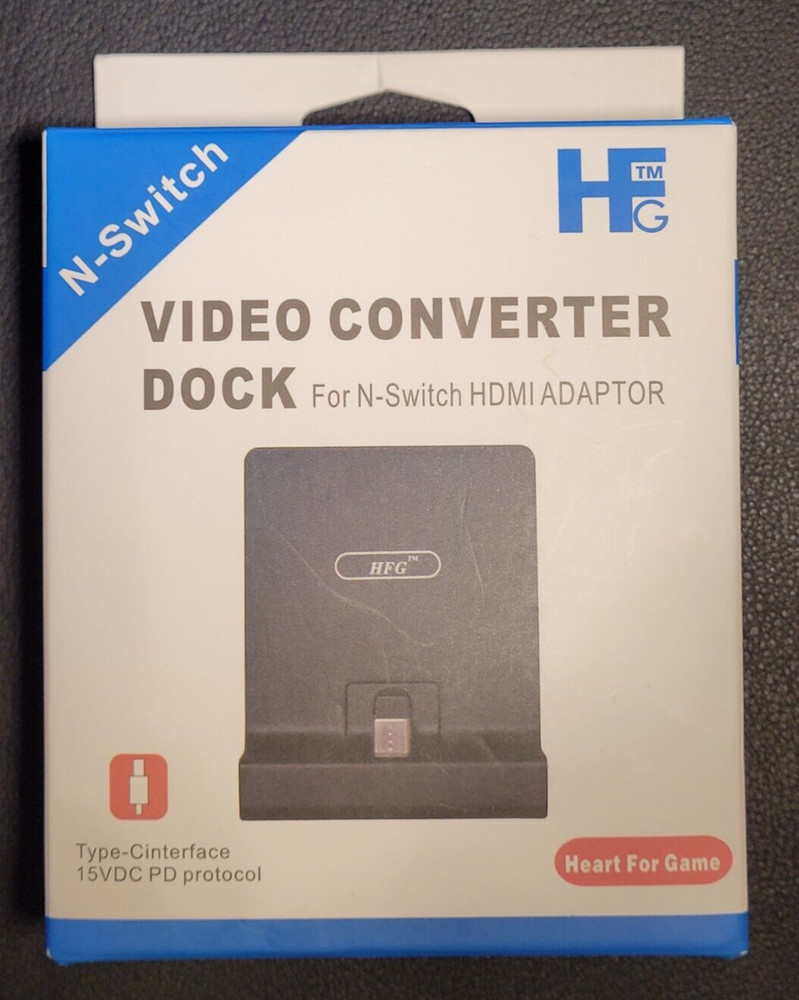 N-Switch Video Converter Dock for N-Switch HDMI Adapter – New