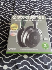 SteelSeries Arctis Nova 7X Wireless Xbox Headset Boom Mic Black/Green