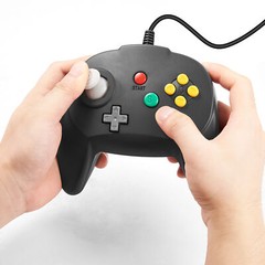 Wired N64 Controller Compatible With Nintendo 64 N64 Joystick Video Game Console