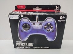 Logitech Precision USB PC Video Game Controller Gamepad, Gaming 2000 With Box