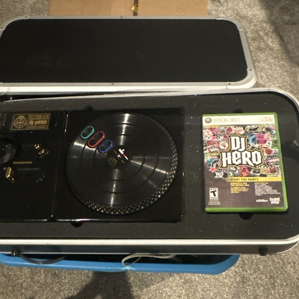Vintage DJ Hero Turntable