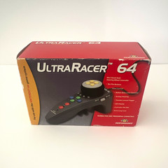 Performance UltraRacer 64 Mini Steering Wheel Controller Wired LED Rumble/TPak