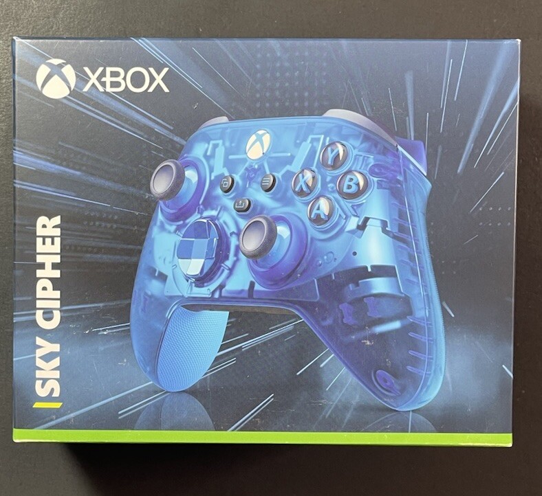 Official Microsoft XBOX Wireless Controller [ Sky Cipher Special Edition ] NEW