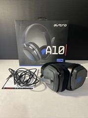 ASTRO Gaming A10 Wired Gaming Headset for PC Xbox Black Blue