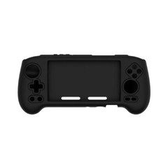 Silicone Case Shockproof Protective Cover for Anbernic RG556 Game Console Black