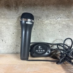 Konami Logitech USB Microphone Universal Black Wired Gaming Mic A-0060A