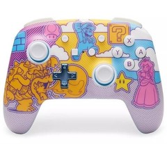 PowerA Enhanced Wireless Controller for Nintendo Switch Mushroom Kingdom Pop Art