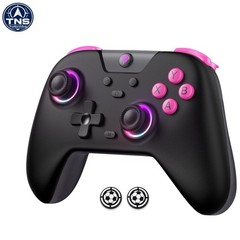 Wireless Gaming Controller Bluetooth for PC Switch iPhone Android RGB Hall Ef…