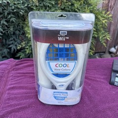 Nintendo Wii NERF SPORTS PACK Racket Bat Golf Club NEW SEALED Blue