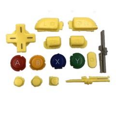 Button Kits ABXY Function Button LR Start Button Replacement Part for 3DSLL/XL